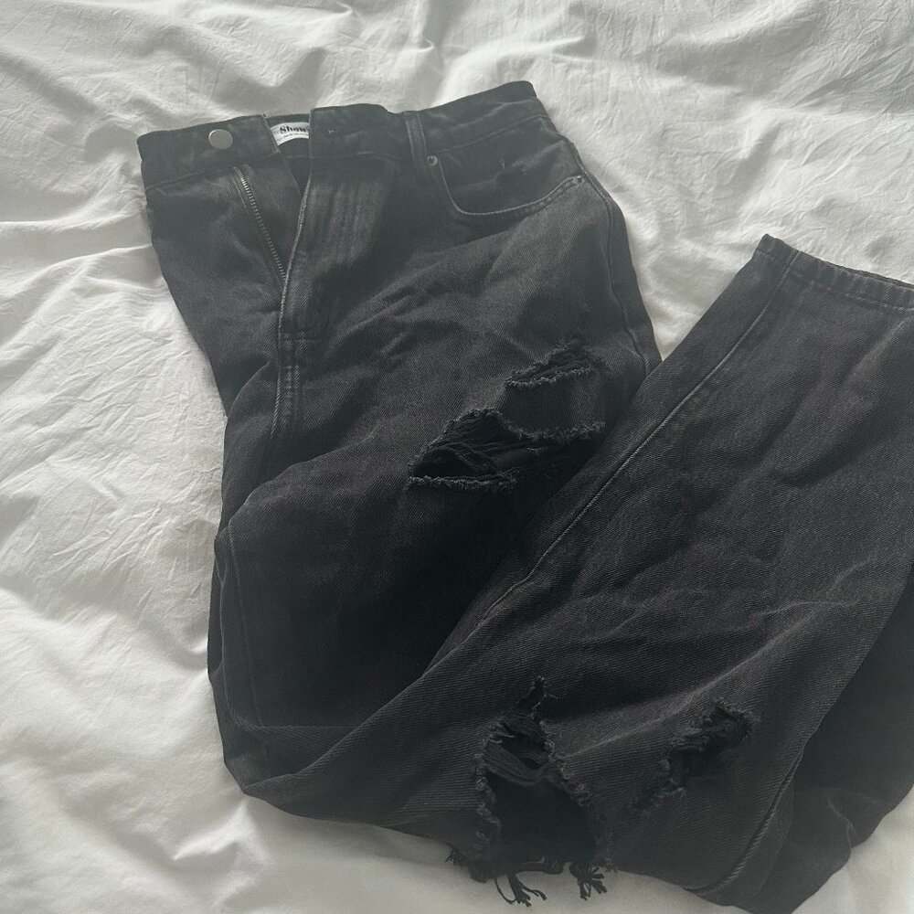 Showpo. Black jeans Women's size 8